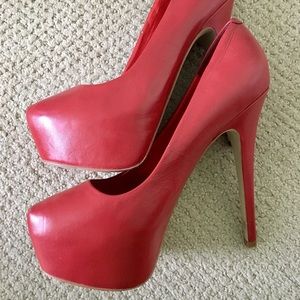 Red Steve Madden Heels!